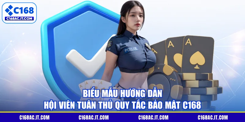 Biểu mẫu hướng dẫn hội viên tuân thủ quy tắc bảo mật C168